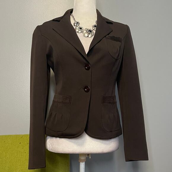 Chopin Roman Brown Suit Blazer Jacket - Picture 1 of 5